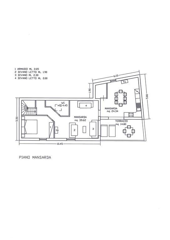 Appartamento Mansardato Anda&Torra Castelsardo Buitenkant foto